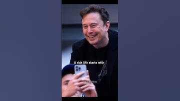 A Rich Life Starts With 🔥💯 by Elon Musk #success #motivation #elonmusk #billionaire #richlifestyle