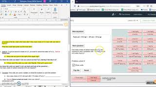 Stoichiometry Gizmo Help With Dimensional Analysis Youtube