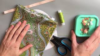 Подарок своими руками. МК подушка косточка. DIY gift. Orthopedic bone pillow tutorial.