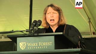 In her first public appearance since her dismissal from The New York Times, former executive editor