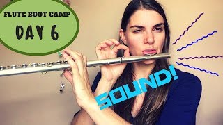 Flute boot camp Day 6: Diving into your flute tone