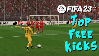 FIFA 23 Best Free Kicks Compilation #1 | PS4