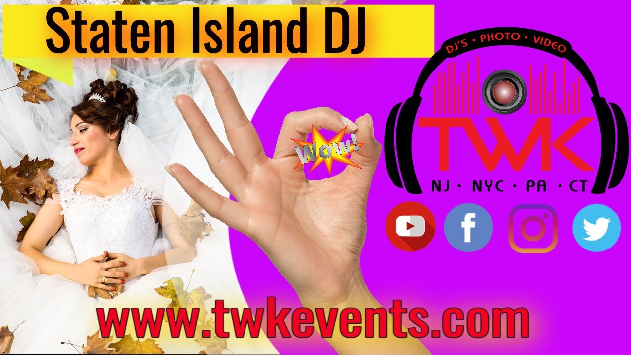 🤩 Staten Island DJ | TWK Events ~ DJ In Tottenville | Snug Harbor DJ | DJ South Shore | NYC Latin DJ
