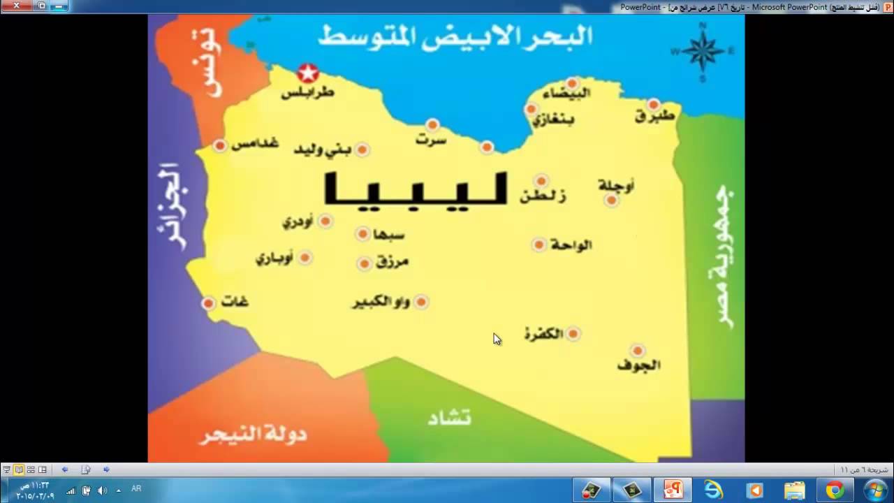 تاريخ   درس 76   الفصل الخامس   الحركة الوطنية في ليبيا 1