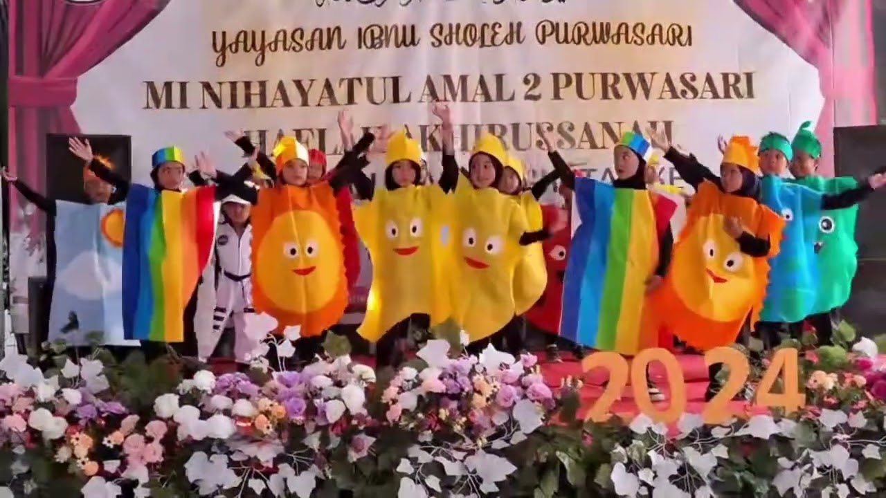 Tarian Angkasa Raya & Cita-citaku Setinggi Langit | Pentas Seni Akhirussanah MINA 2 Purwasari