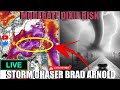 Live storm chasing possible tornado outbreak in louisiana mississippi and alabama