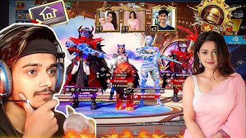 🔥Challenged M24 Mythic Fashion Toxic Girl Gamer Rich player with  for 1V3 TDM🥵!SAMSUNG,A3,A5,A6,A7,