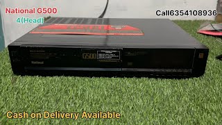 National G500(4Head) VCR Sale #6354108936