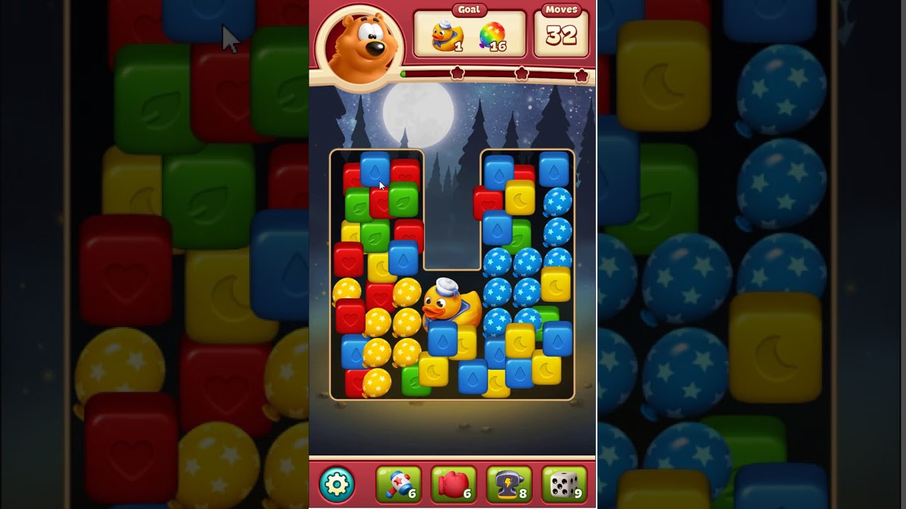 Toon Blast Level 57 No Boosters