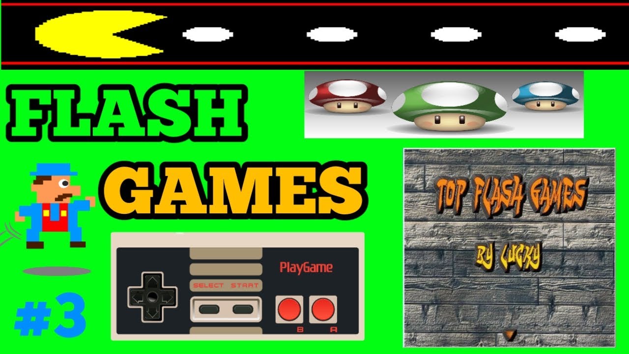 Top Flash Games | Random Gameplays | Part 3 | No Commentary Gaming | Random Games | Techment Gaming