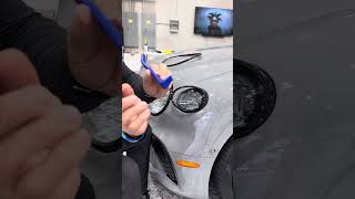 Bentley 2022 W12 Headlights trim Removal (Spanish) Remover aros de Faro para trabajar PPF