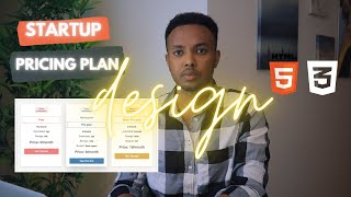 Sida loogu sameeyo pricing plan section website kaaga (Html, Css)