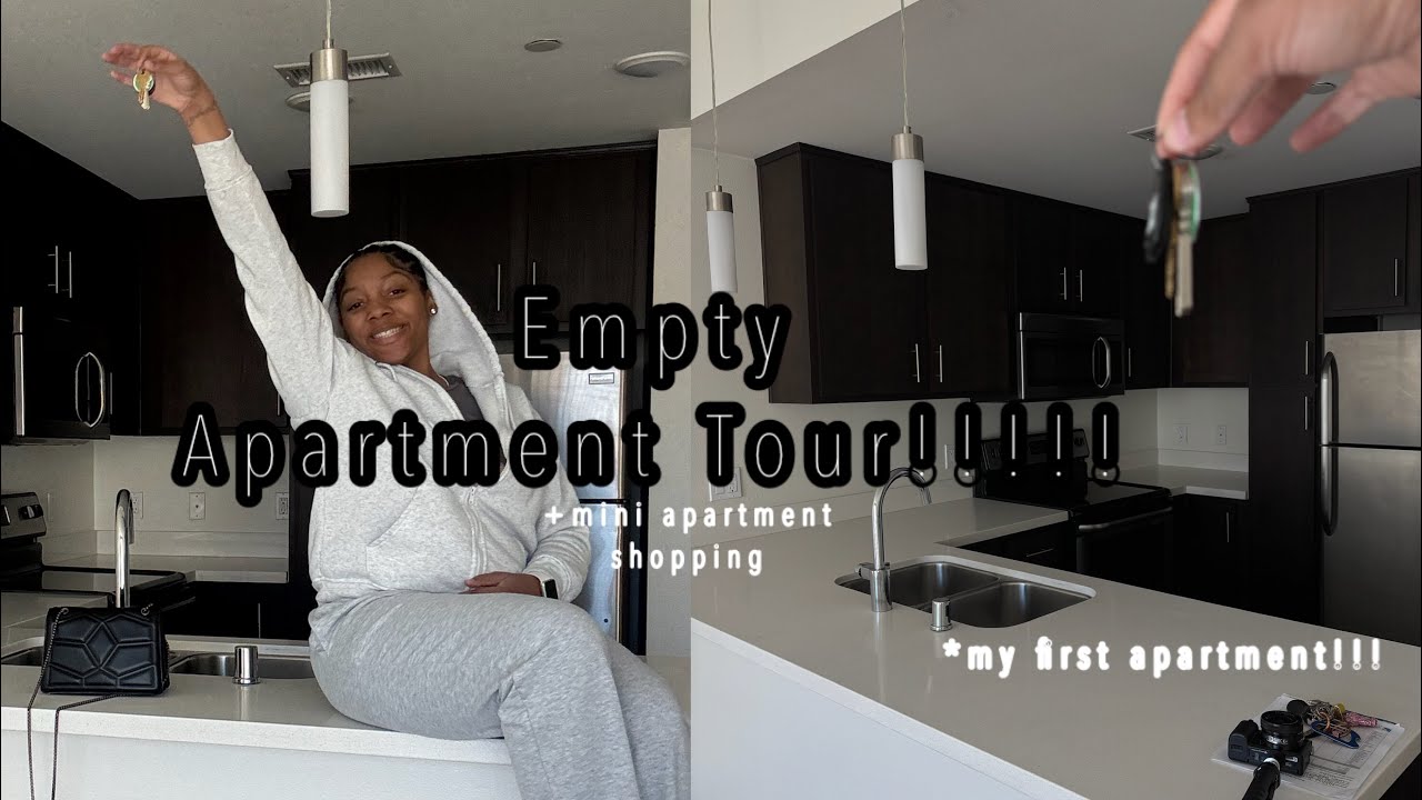 Empty Apartment Tour ! Thank you God! 🙌🏽|2025| NikhyaMonet