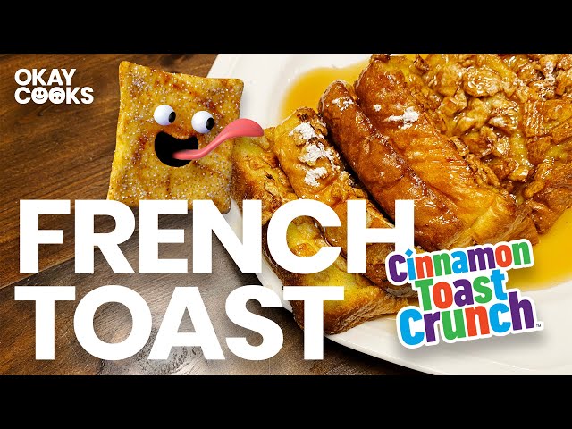 Cinnamon Toast Crunch™ Cereal-Topped French Toast