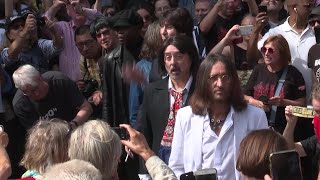 Beatles fans celebrate 50 years of Abbey Road photo | AFP