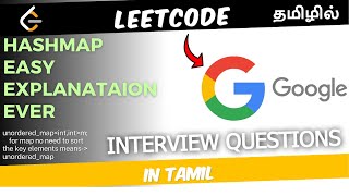 HASHMAP clear explanation for beginners | important topic for product companies | in  tamil | c++