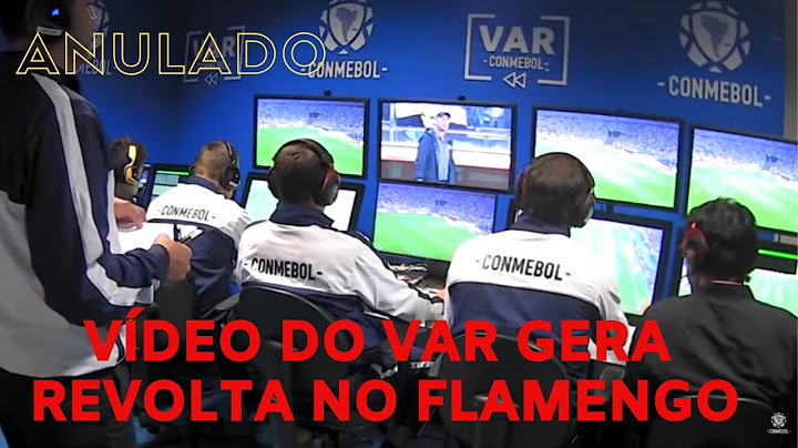 Flamengo se revolta com o vídeo da Conmebol do gol anulado de Gabigol contra Grêmio. Veja as imagens