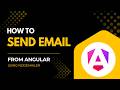 Send Email from Angular Application Using Nodemailer | Step-by-Step Guide