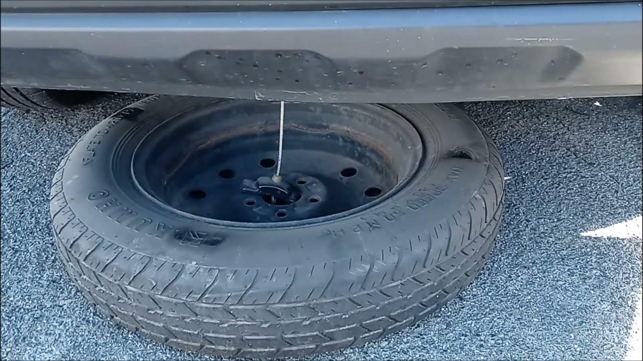 Kia Sorento Spare Tire Location How to Drop YouTube