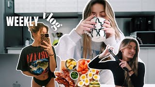 weekly vlog ( study, food, boyfriend, friends...)