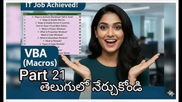 Automation VBA (PART 21)