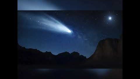 Why do comets have tails?