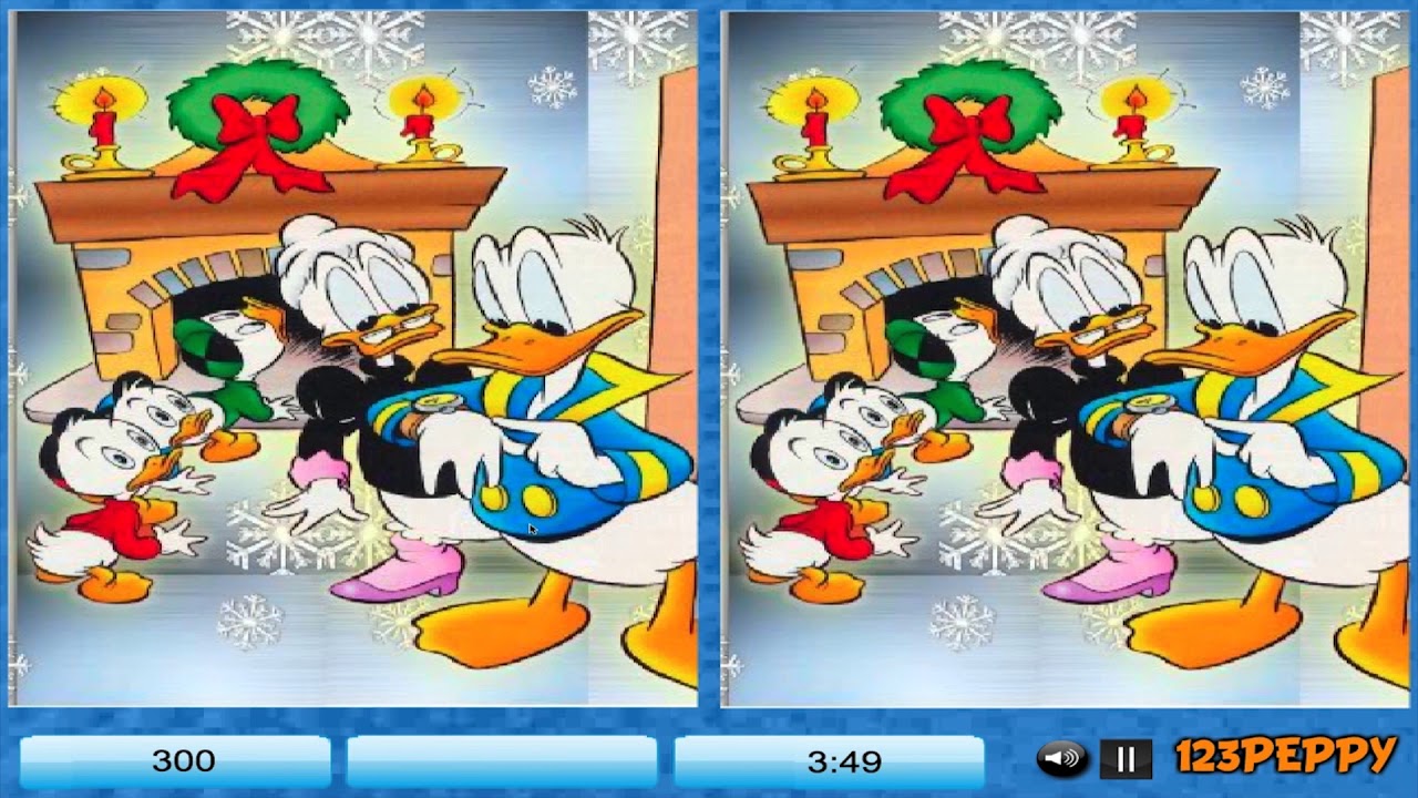 Donald Duck Differences Gameplay - Donald duck | Spot games for Kids