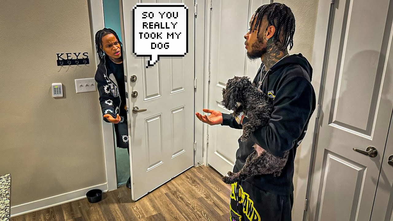 I Pulled Up And Stole Kash From The Crib..😮 *jazz was worried*