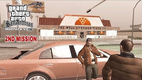 GTA IV/4 MODPACK V2 2nd Mission ▶️GTA SA ANDROID Gameplay 2022