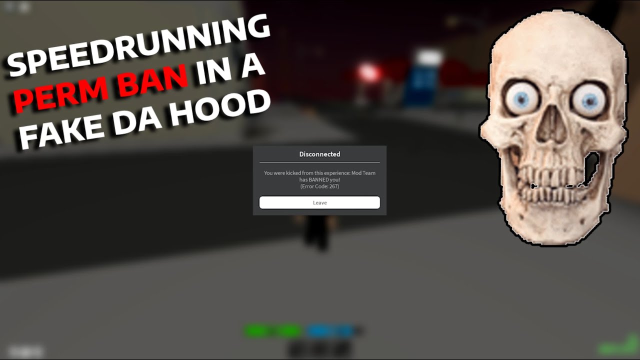 SPEEDRUNNING PERM BAN IN A FAKE DH