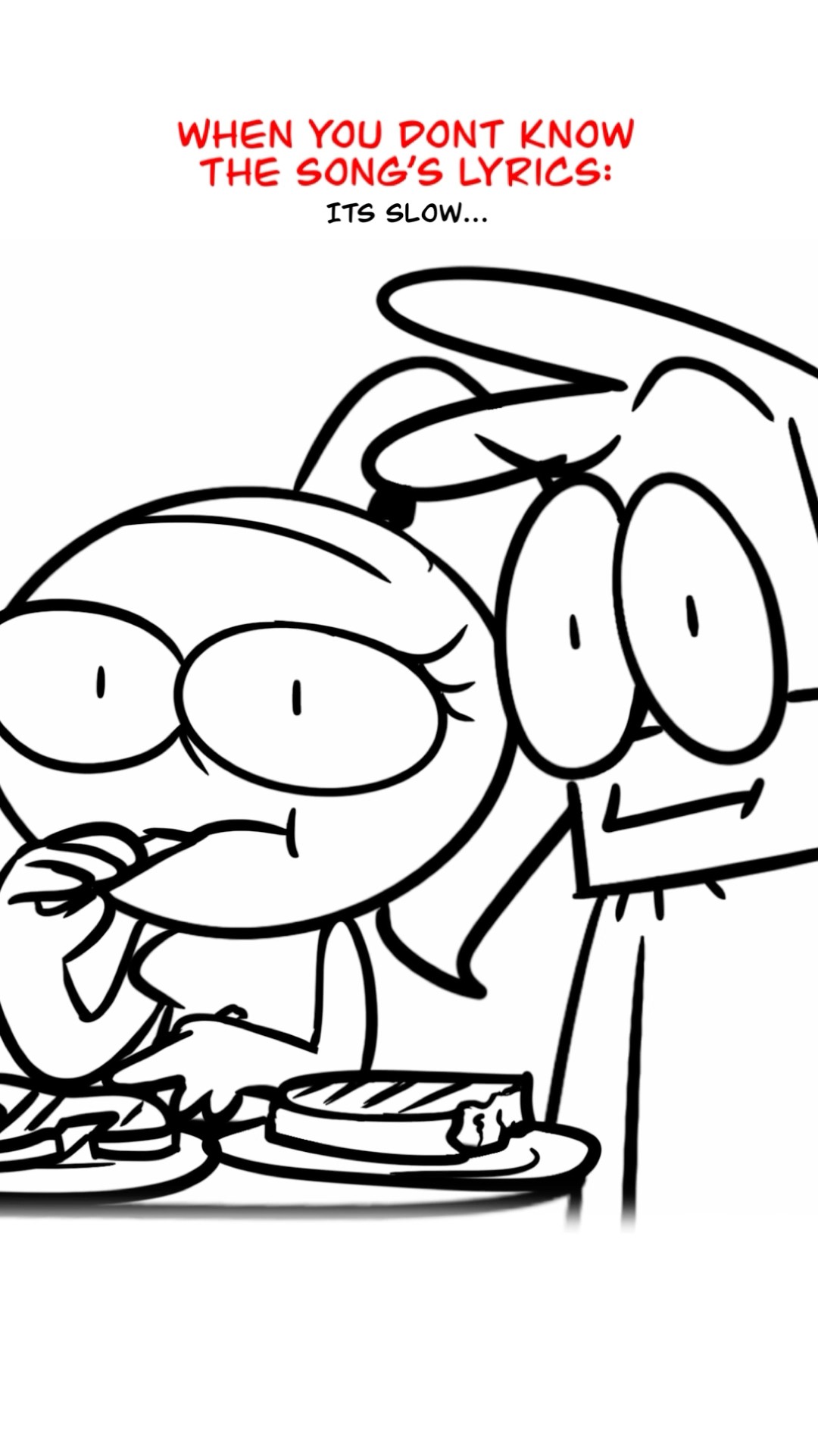 Misheard Lyrics ? (Animation Meme) Anim: IG @ Mogo.Art #shorts