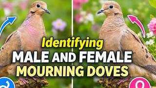 Identifying Male and Female Mourning Doves Are Mourning Doves Smart