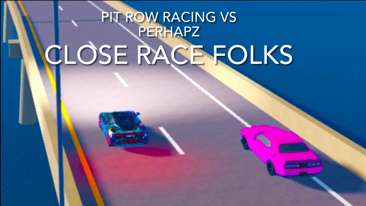 Who Will Win in A Race Pit Row Racing or Perhapz (Watch To Find Out)(Collab with Pit Row  Racing