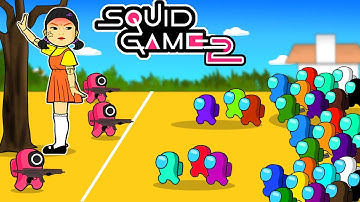 AMONG US Vs Squid Game 2 | AMONG US FUNNY ANIMATION