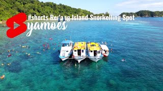 Snorkelling at Pulau Pinang, Redang Terengganu, Malaysia #shorts