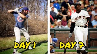 I Tried The Barry Bonds / Christian Yelich Drill for One Week...here's how it changed my swing