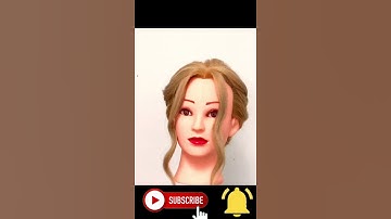 HOW TO SIMPLE UPDO  - Tutorial Hairstyles #shorts