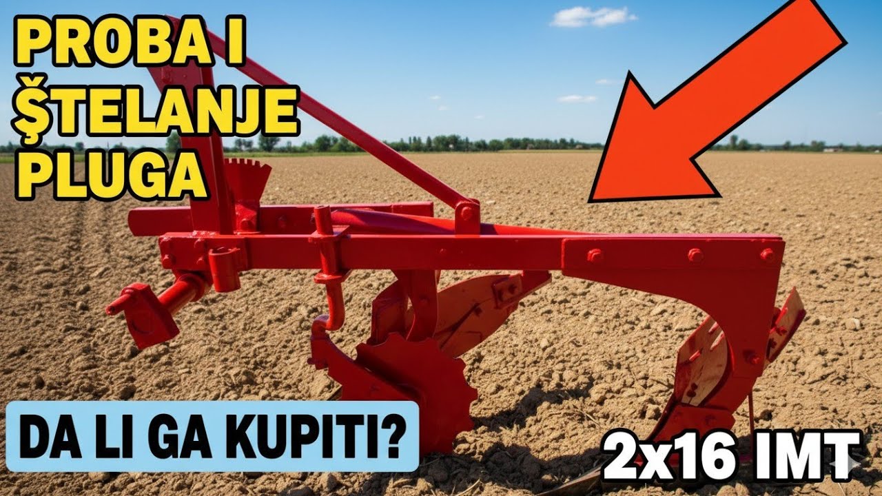 ​PLUG VAS VIŠE NEĆE MUČITI! Štelovanje prve brazde na osovini