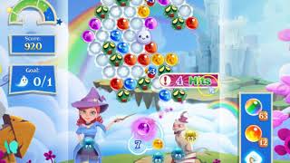 Bubble Witch 2 Saga Level 1788 with no booster & 4 bubbles left