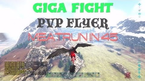 ARK OFFICIAL PVP SMALL TRIBES PS4 / GIGA FIGHT / PVP FLYER / MEAT RUN / PACA OP