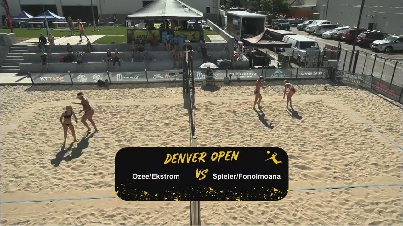 AVP Denver 2022 Ozee/Ekstrom vs.Spieler/Fonoimoana Stadium Court