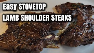 Easy Stovetop Lamb Steaks
