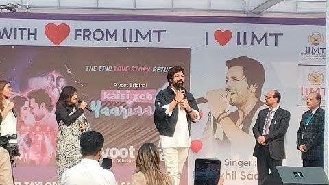 Singer -Akhil Sachdeva at iimt group of college🥰#viral #shorts #trending