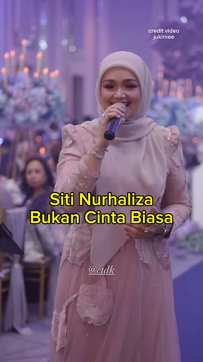 Love sangat Siti Nurhaliza - Bukan Cinta Biasa