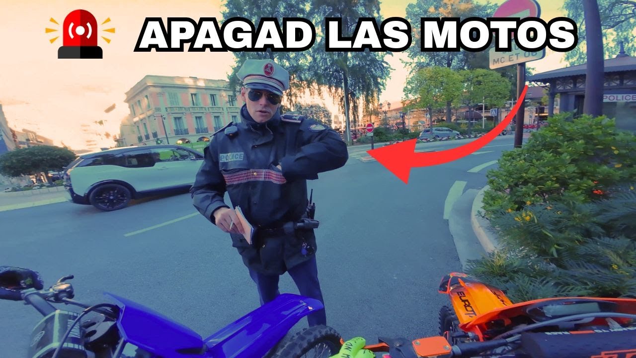 NOS PARA LA POLICIA EN MONACO 👮‍♀️🚨