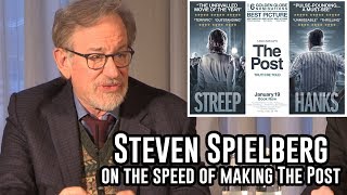 The Post Press Conference   Steven Spielberg on Donald Trump's Influence