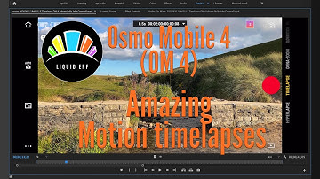 DJI Osmo Gimbals - Motion Timelapse Automated with the mimo app