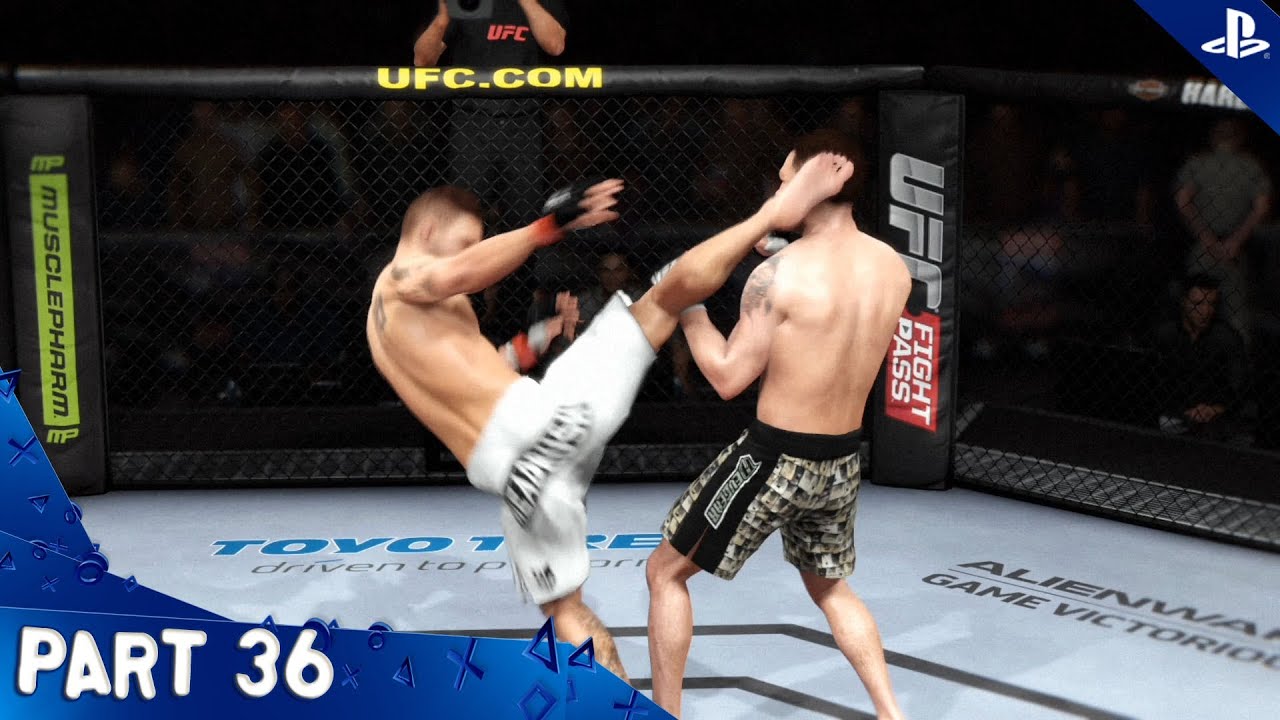 EA Sports UFC - Walkthrough - Part 36 - Career | Pip Kelly (PS4 HD) [1080p]