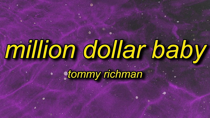 Tommy Richman - MILLION DOLLAR BABY (Lyrics)
