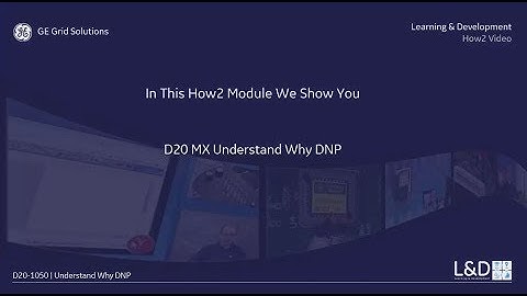 D20-1050 l Understand Why DNP v1